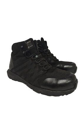 Timberland PRO Men's A297S Radius CTCP Mid Athletic Work Boot Black Size 11W